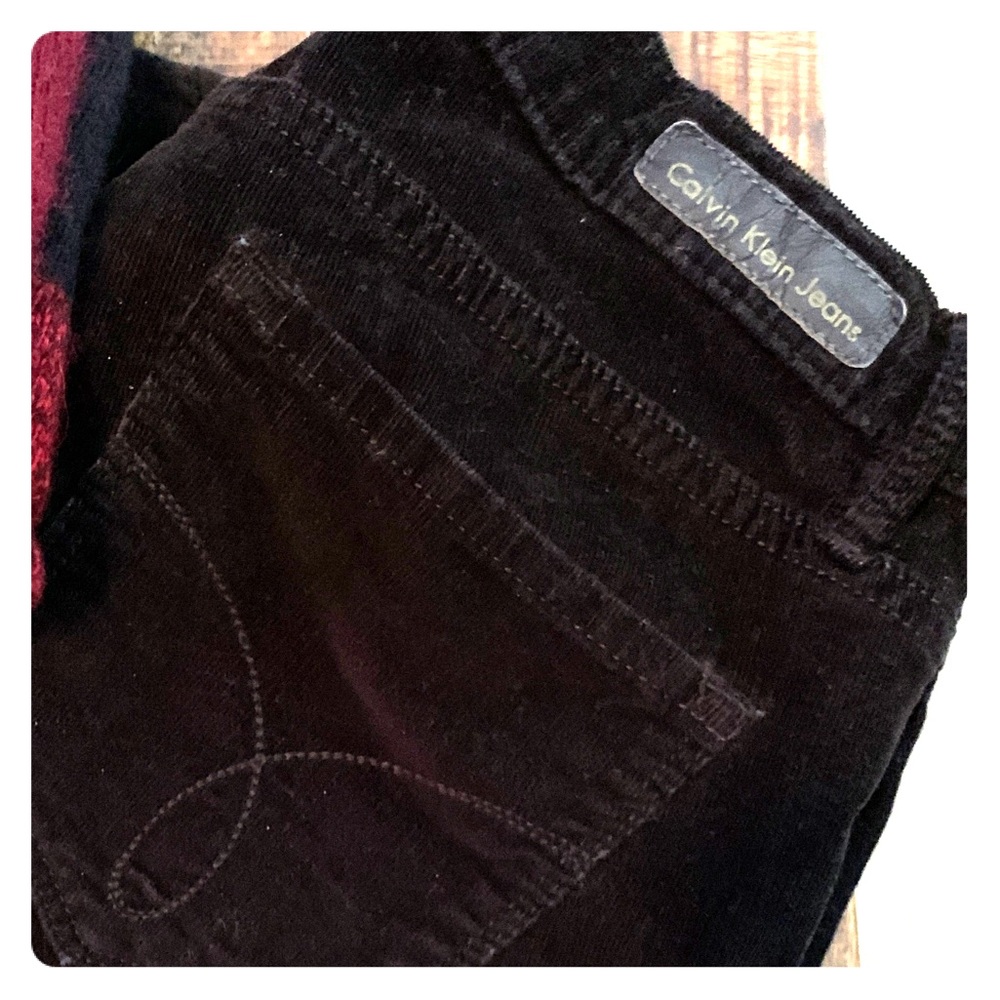 Calvin Klein Straight leg corduroy Jeans.